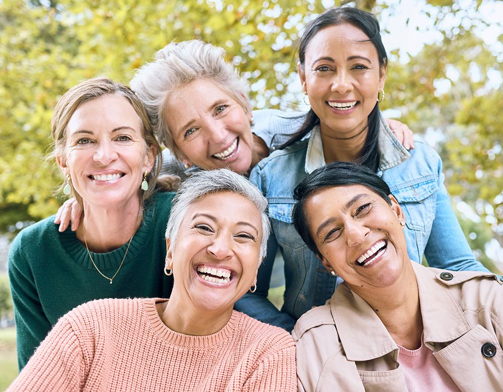 healthy older women